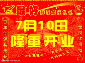 最好婚庆彩页