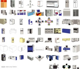 矢量专辑——大型服务器