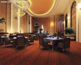 鹏润大厦酒店咖啡厅角度二