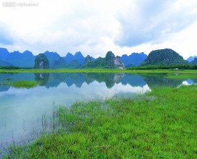山水剪影