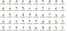 韩国学生MM矢量图