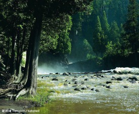 山水剪影