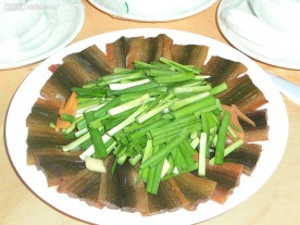 韭菜炒黄鳝