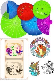 经典中国古典花纹矢量图合集