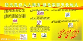 消防安全展板03
