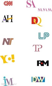字母标志