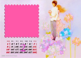09浪漫情侣日历（2月）