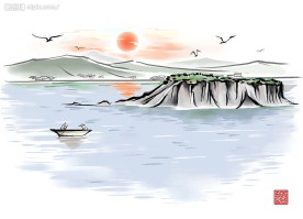 psd国画风景