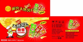 脆客天然薯片箱烧烤味