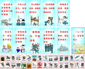 安全生产成套设计素材