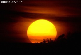 太阳夕阳视频素材