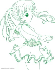 民族少女