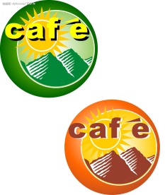 咖啡店标志