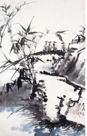 水墨风景画