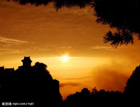 金顶景区武当仙境