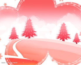 雪国风情系列模板