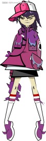gorillaz街头霸王人物插画