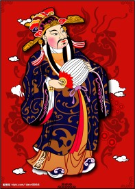财神矢量图
