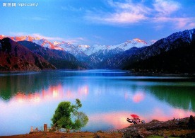 风景湖