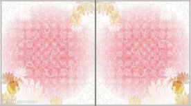 韩国矢量花纹移门门艺玻璃印花