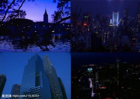 美丽的都市夜色 视频素材