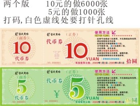 积分卡 代币券