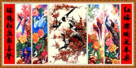 花鸟中堂画