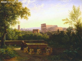 欧洲风景油画 之六