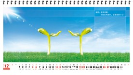 企业台历系列12月份