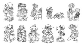 小花帽全集 失量