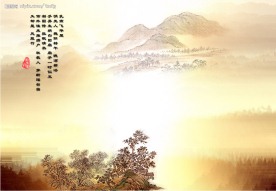 古韵水墨画