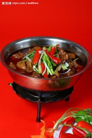 羊肉暖锅 羊肉 锅仔