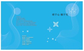 蓝色封面