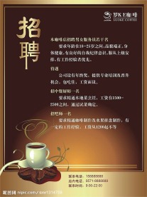 咖啡海报