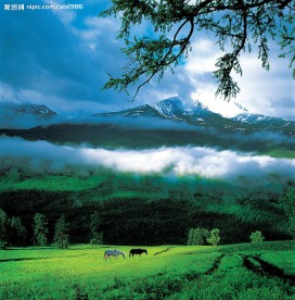 自然美景