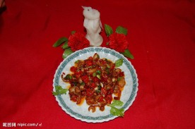 小炒猪脚皮