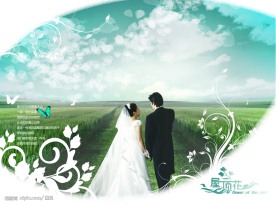 婚纱模版