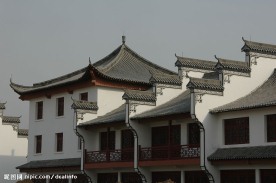 庆云金山寺 仿古街