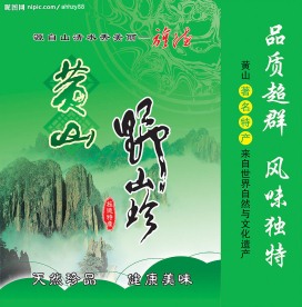 黄山野山珍手提袋