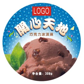 巧克力味冰淇淋