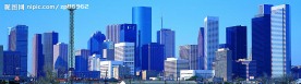 宽幅城市风景