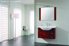 卫浴样板间  浴室柜