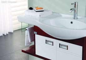 卫浴样板间  浴室柜