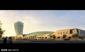 公共建筑设计效果图后期