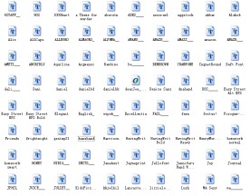 111种手写英文字体
