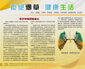 学校展板－禁烟宣传（2）