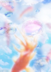 天 水泡 五颜六色 鱼
