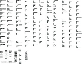 特好用的花边素材图片