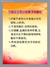 学校制度展板