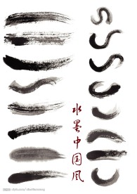 水墨中国风拼图